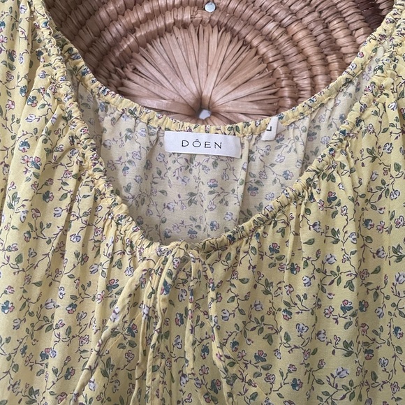 Doen Sofia Dress in Moonflower Floral Sz L - Picture 6 of 11